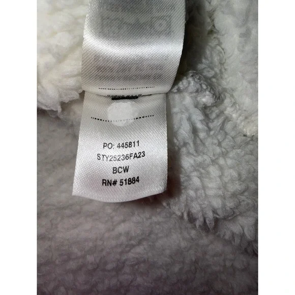 Patagonia Los Gatos 1/4 Zip Fleece Pullover Birch White Womens XL 25236 FA23 EUC - Picture 5 of 8